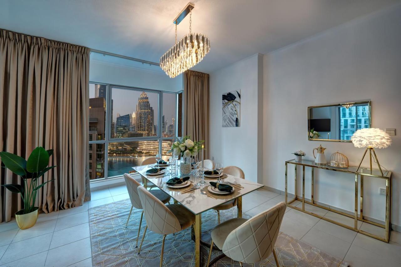 Durrani Homes - Modern Luxury Besides Burj Khalifa & Fountain View Dubai Bagian luar foto